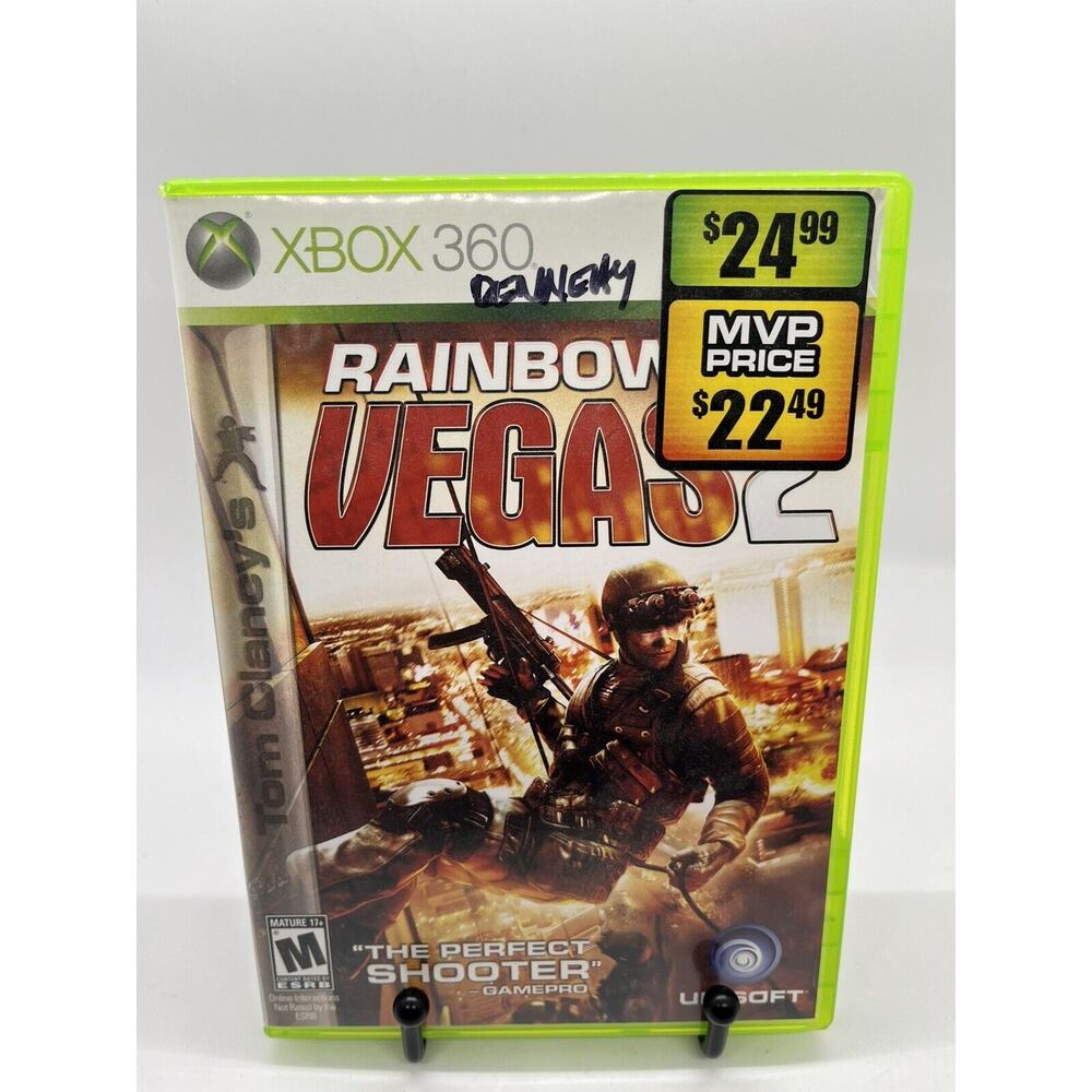 Tom Clancy's Rainbow Six: Vegas 2 (Microsoft Xbox 360, 2008) CIB